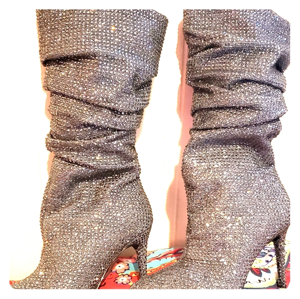 Rhinestone Jessica Simpson Boots